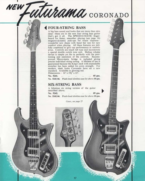futurama coronado bass